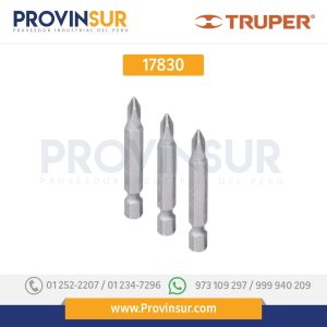 PUNTAS PHILLIPS PH1, 2", 5 PIEZAS 17830 Truper