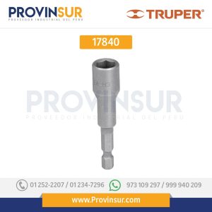 JUEGO DE DADOS MAGNÉTICOS PARA TALADRO, 3/8", BOLSA 10 PZAS 17840 Truper