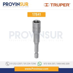 JUEGO DE DADOS MAGNÉTICOS PARA TALADRO,5/16", BOLSA 10 PZAS 17841 Truper