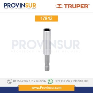 EXTENSIÓN MAGNÉTICA P/DESPACHADOR MANDO 1/4", BOLSA 10 PZAS 17842 Truper