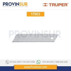 Cuchillas de repuesto para cutter de 25 mm, 10 piezas 17903 Truper