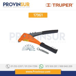 Remachadora 10" profesional con remaches 17961 Truper