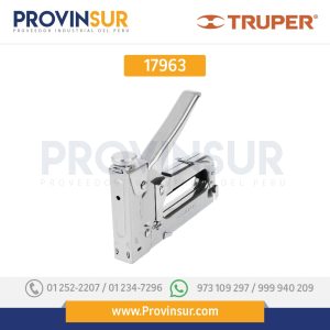 Engrapadora tipo pistola para 1/4", 5/16", 3/8", con 200 grapas 17963 Truper