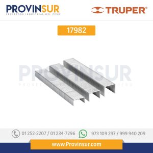 Grapas para ET-21, 3/8", caja con 1000 piezas 17982 Truper
