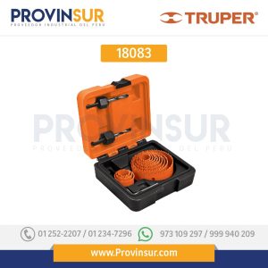 KIT 15 CORTACÍRCULOS, MADERA, ESTUCHE 18083 Truper
