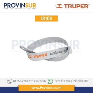 Segueta bimetálica para arco, 18 dpp, estuche con 50 pzas 18100 Truper Expert
