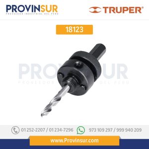 Mandril para brocasierras bimetálicas 7/16" 18123 Truper