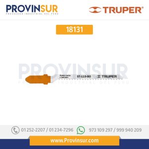 Segueta caladora, cortes curvos madera, zanco t, 12dpp, 5 pzas 18131 Truper