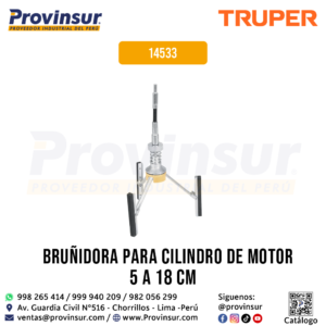 Rectificadora para cilindro de motor 2 a 7 pulgadas 14533 Truper