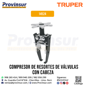 Compresor de resortes de válvulas con cabeza 14524 Truper