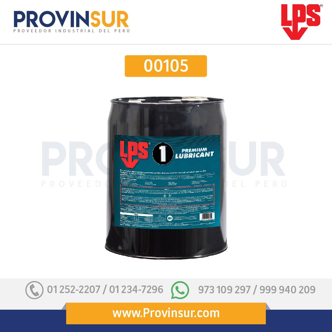 Lubricante 00105 LPS 1 Lubricante 00105 LPS