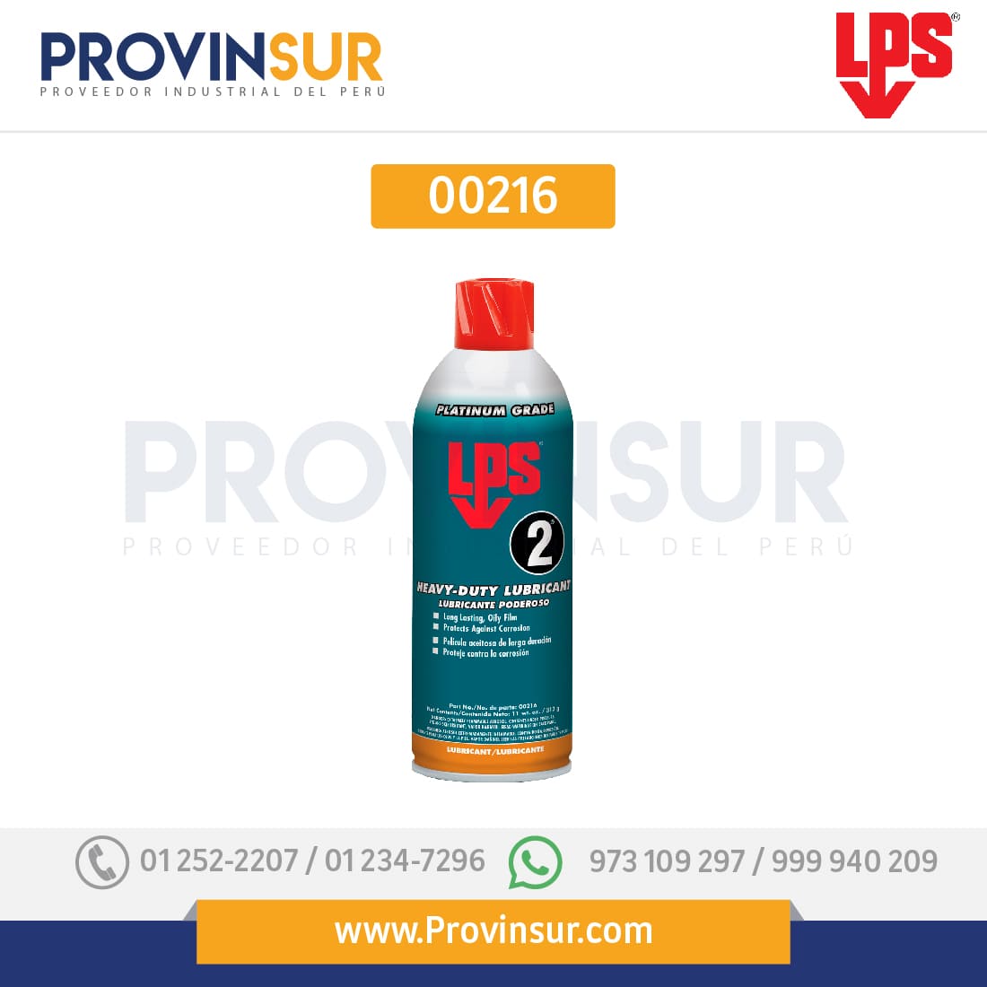 Lubricante 00216 LPS 1 Lubricante 00216 LPS