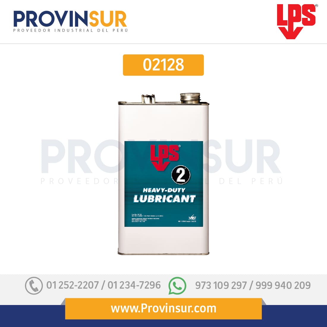 Lubricante Poderoso 02128 LPS 1 Lubricante Poderoso 02128 LPS