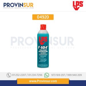 Solvente Desengrasante Dieléctrico F 104° 04920 LPS