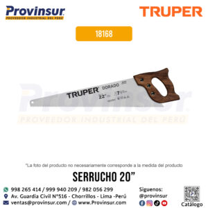 Serrucho 20'' Dorado 8 DPP 18168 Truper