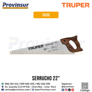 Serrucho 22'' Dorado 7 DPP 18169 Truper