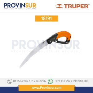Serrucho de Poda 12", Plegable, Mango de Plástico, 6 DPP 18191 Truper