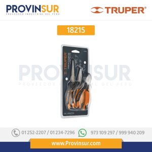 Juego pinzas miniaturas, 3 piezas 18215 Truper