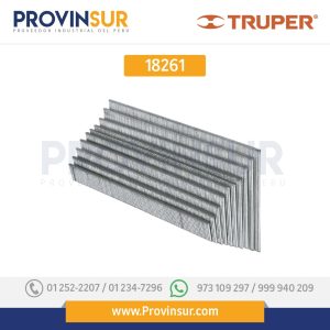 Caja con 5000 clavos calibre 18, 15 mm para CLNE-18 18261 Truper