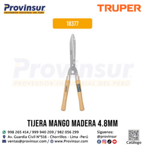 Tijera para Poda de 55 cm Classic con Mangos de Madera 18377 Truper