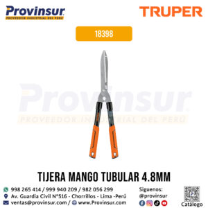 Tijera para Poda de 58 cm Classic con Mangos Tubulares 18398 Truper