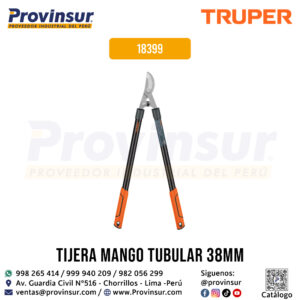 Tijera para Ramas de 70 cm Classic con Mangos Tubulares 18399 Truper