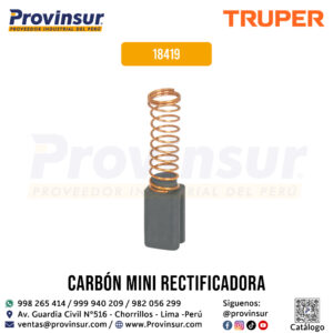 Bolsa con 2 Carbones de Repuesto para MOTO-A2 18419 Truper