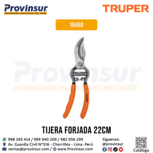 Tijera Forjada para Poda 8-1/2'' para Jardinería 18460 Truper