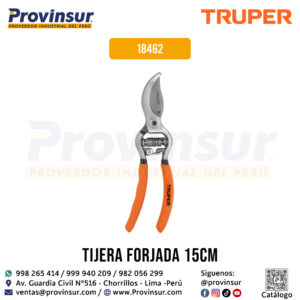 Tijera Forjada para Poda 6-1/2'' para Jardinería 18462 Truper