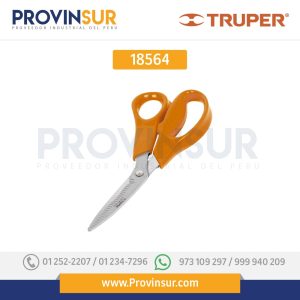 Tijera multiusos 8", cuchillas dentadas 18564 Truper