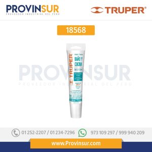Sellador blanco para baño y cocina, 85 gr 18568 Truper