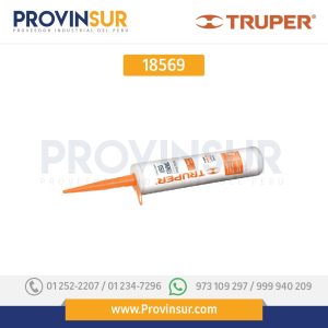 Sellador acrílico, 280 ml, translúcido 18569 Truper