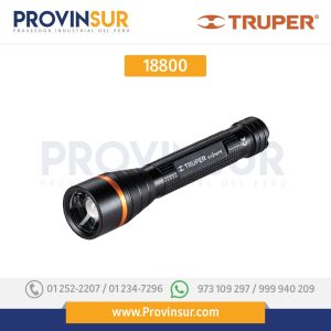 Linterna de aluminio, de pilas, 235 lm, LED Cree 18800 Truper