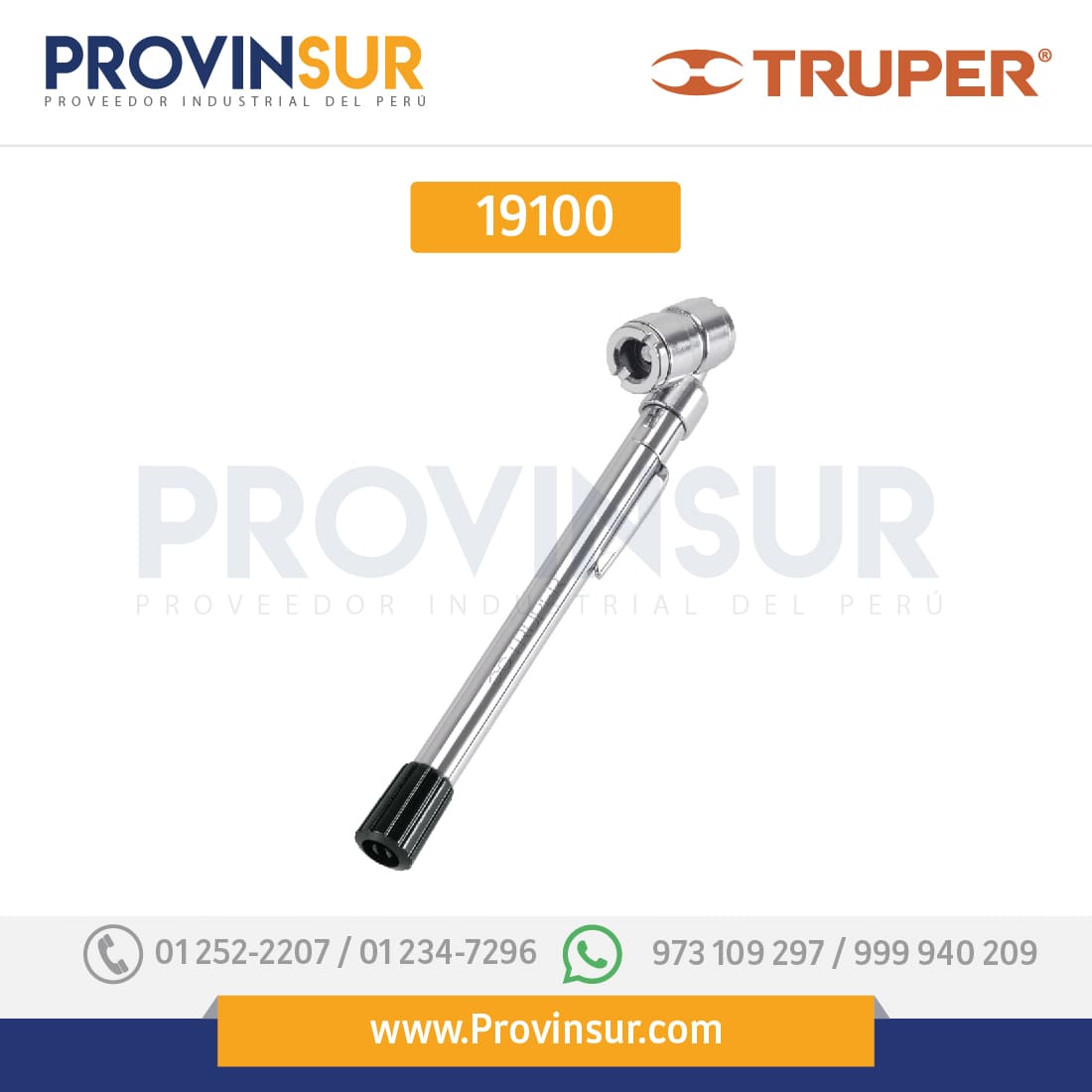 Calibrador de presión 160 psi, cabeza doble 19100 Truper 1 Calibrador de presión 160 psi, cabeza doble 19100 Truper