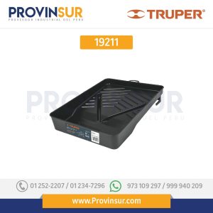 Charola de plástico para rodillo, 14" 19211 Truper