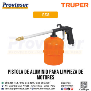 Pistola de Aluminio para Limpieza de Motores 19236 Truper