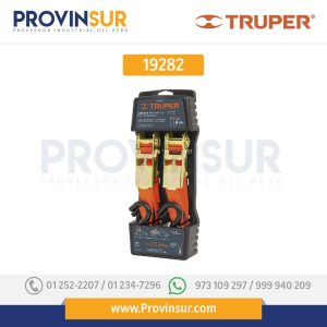 Sujetadores con matraca, carga máxima 1125 kg, 2 piezas 19282 Truper