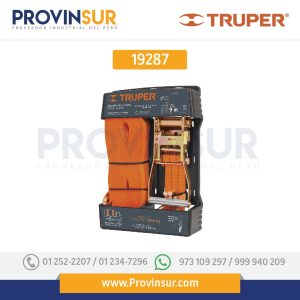 Sujetadores con matraca, carga máxima 5000 kg 19287 Truper