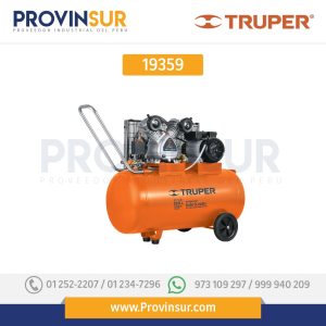 Compresor horizontal 120 L, 4 HP (potencia máxima), 220 V 19359 Truper