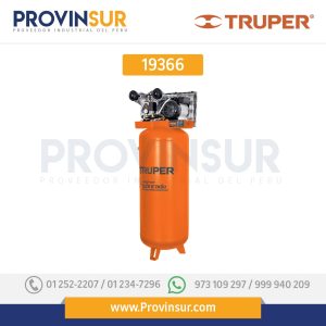 Compresor vertical 240 L, 4 HP (potencia máxima ), 220 V 19366 Truper