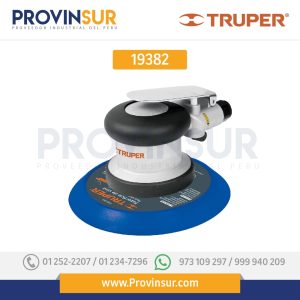 Lijadora orbital neumática, 6" 19382 Truper