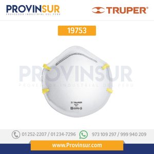 Respirador N95, para polvos y partículas, blíster 2 piezas 19753 Truper