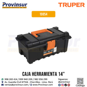 Caja para Herramientas de 14'' sin Compartimentos 19854 Truper
