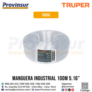 Manguera 5/16'' Industrial en Rollo de 100 m 19866 Truper