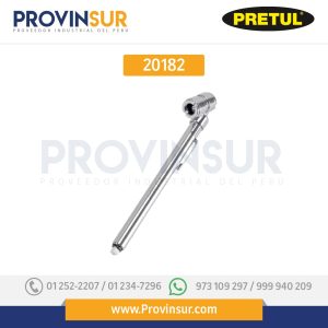 Calibrador de presión 50 psi, cabeza doble, 20182 Pretul
