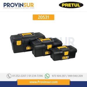 Caja plástica para herramientas, 13" 20531 Pretul