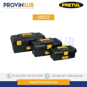 Caja plástica para herramientas, 16" 20532 Pretul