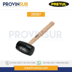Mazo de hule, 24 oz, 20567 Pretul