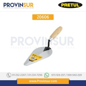 Cuchara de Albañil, 6" 20606 Pretul
