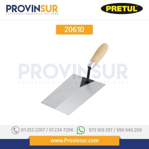 Cuchara Albañil, Yesera, 7" 20610 Pretul